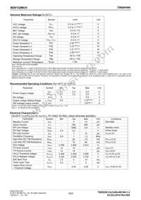 BD9132MUV-E2 Datasheet Page 3