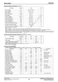 BD9137MUV-E2 Datasheet Page 3