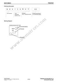 BD9139MUV-E2 Datasheet Page 20