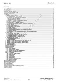 BD91411GW-E2 Datasheet Page 2