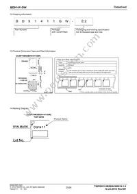 BD91411GW-E2 Datasheet Page 23