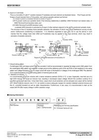 BD91501MUV-GE2 Datasheet Page 20