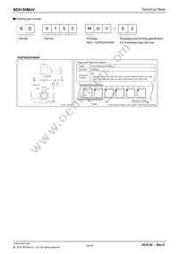 BD9150MUV-E2 Datasheet Page 16