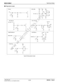 BD9151MUV-E2 Datasheet Page 14