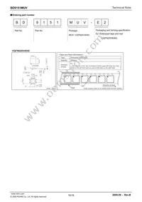 BD9151MUV-E2 Datasheet Page 16
