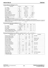 BD9161FVM-LBTR Datasheet Page 6