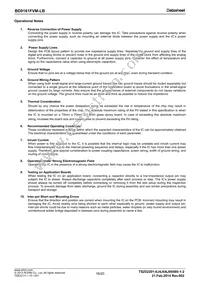 BD9161FVM-LBTR Datasheet Page 16