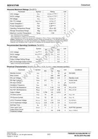 BD9161FVM-TR Datasheet Page 3