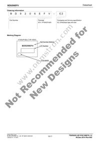 BD9206EFV-E2 Datasheet Page 15