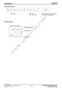 BD9329AEFJ-E2 Datasheet Page 17