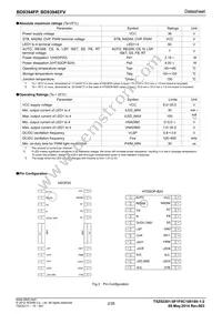 BD9394EFV-E2 Datasheet Page 2