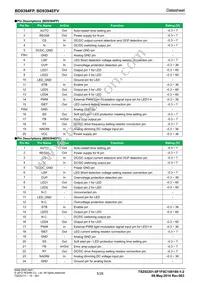 BD9394EFV-E2 Datasheet Page 5