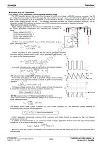 BD9420F-GE2 Datasheet Page 16