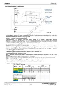 BD9422EFV-E2 Datasheet Page 15