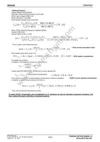 BD9428 Datasheet Page 16