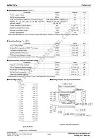 BD9479FV-GE2 Datasheet Page 2