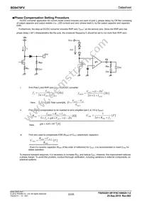 BD9479FV-GE2 Datasheet Page 22