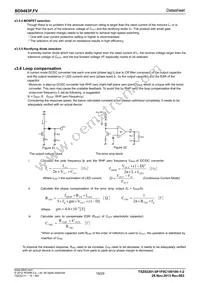 BD9483F-GE2 Datasheet Page 19