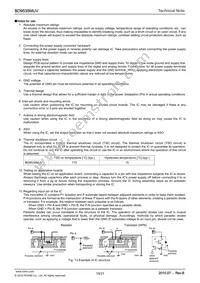 BD9535MUV-E2 Datasheet Page 19