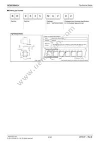 BD9535MUV-E2 Datasheet Page 21