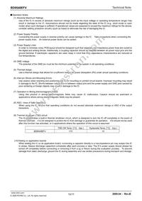 BD9540EFV-E2 Datasheet Page 15