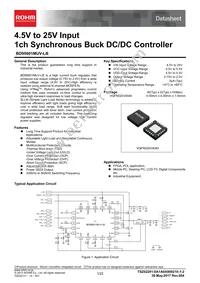 BD95601MUV-LBE2 Datasheet Cover