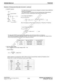 BD95601MUV-LBE2 Datasheet Page 13