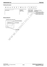 BD95601MUV-LBE2 Datasheet Page 20