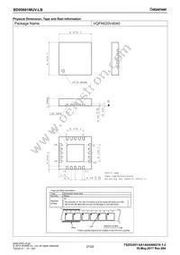 BD95601MUV-LBE2 Datasheet Page 21