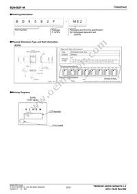 BD9582F-ME2 Datasheet Page 10