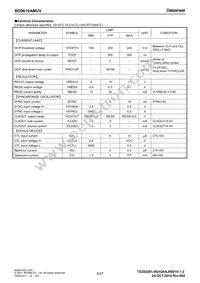 BD9610AMUV-E2 Datasheet Page 6