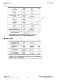 BD9611MUV-RE2 Datasheet Page 5