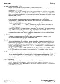 BD9611MUV-RE2 Datasheet Page 21