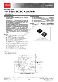 BD9615MUV-LBE2 Datasheet Cover