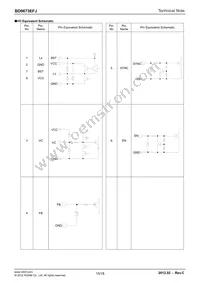 BD9673EFJ-E2 Datasheet Page 15