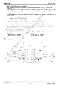 BD9853AFV-E2 Datasheet Page 11