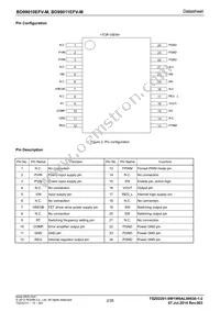 BD99011EFV-ME2 Datasheet Page 2