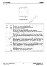 BD9A101MUV-LBE2 Datasheet Page 2