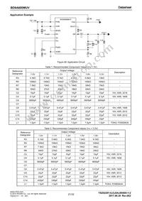 BD9A600MUV-E2 Datasheet Page 21