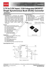 BD9B200MUV-E2 Datasheet Cover