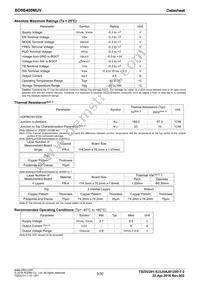 BD9B400MUV-E2 Datasheet Page 5