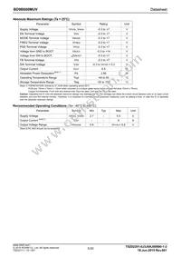 BD9B600MUV-E2 Datasheet Page 5