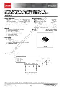 BD9C301FJ-E2 Datasheet Cover