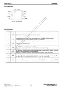 BD9C301FJ-E2 Datasheet Page 2