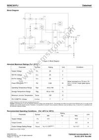 BD9C301FJ-E2 Datasheet Page 3