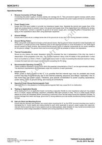 BD9C301FJ-E2 Datasheet Page 16