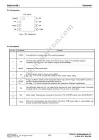 BD9C401EFJ-E2 Datasheet Page 2