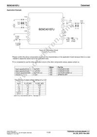 BD9C401EFJ-E2 Datasheet Page 11