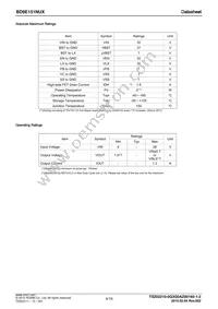 BD9E151NUX-TR Datasheet Page 4