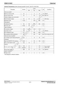 BD9E151NUX-TR Datasheet Page 5